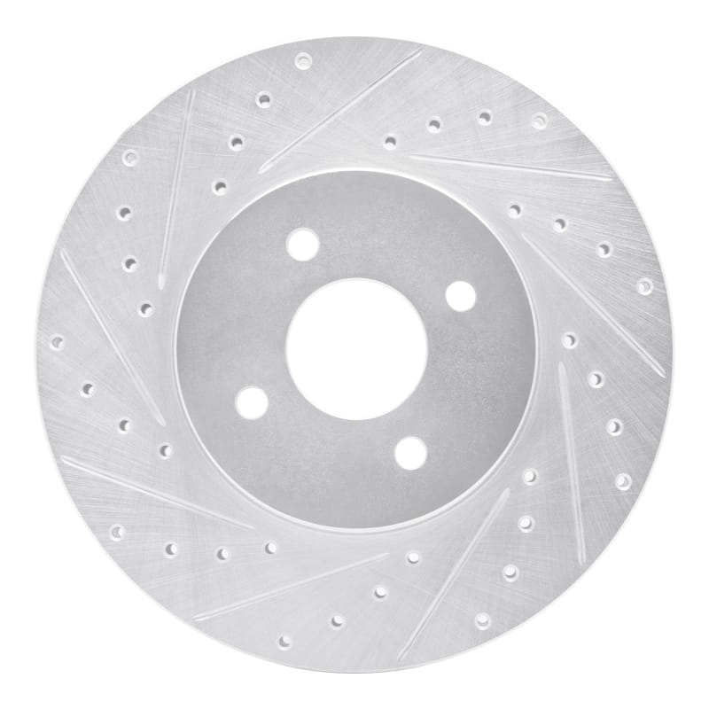 R1 Concepts — R1 02-04 Ford Focus Front Left Drilled & Slotted Silver Brake Rotor
R1 Brake Rotor Drill