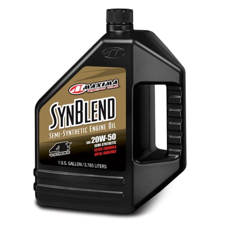 Maxima — Maxima Syn Blend Ester 4T Semi-Synthetic 20W50 Engine Oil - Gallon