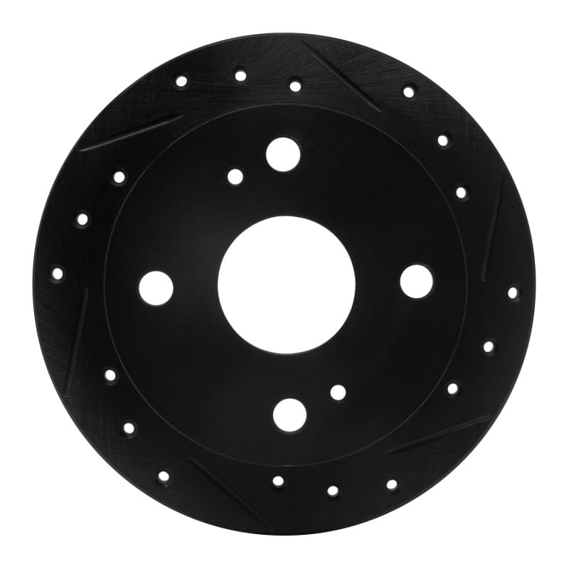 R1 Concepts — R1 85-87 Toyota Corolla (US/Canada) Rear Right Drilled & Slotted Black Brake Rotor
R1 Brake Rotor Drill