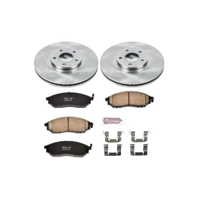 PowerStop — Power Stop 11-14 Nissan Murano Front Autospecialty Brake Kit
