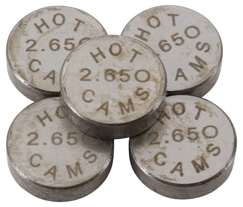 Hot Cams — Hot Cams Shim Kits 2.650mm Thickness - 5 Pack