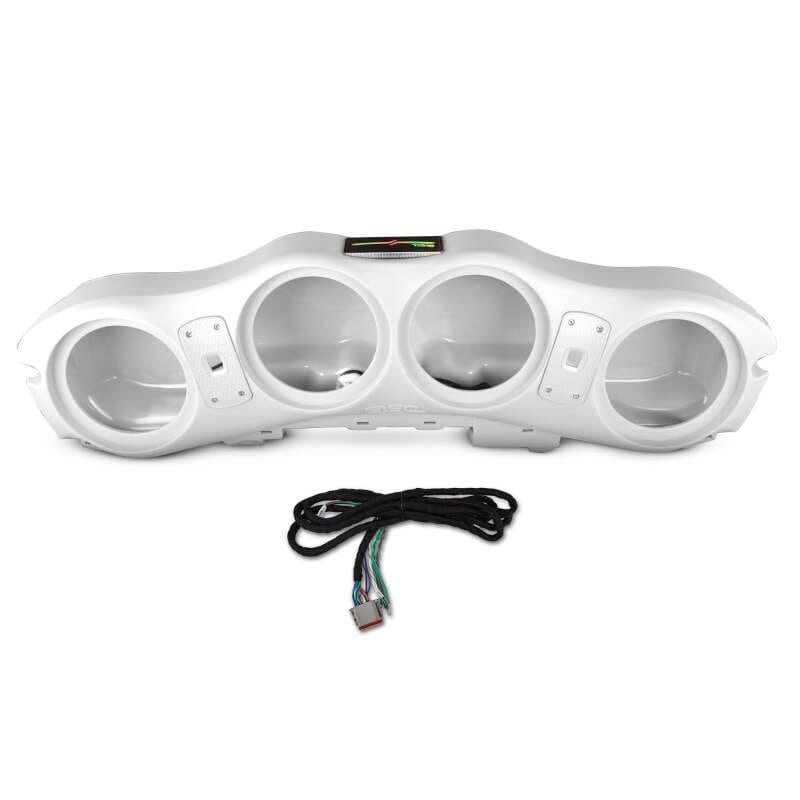 DS18 — DS18 Jeep 2024+ JL/JLU/JT Overhead Soundbar Fits 4 x 8in Speakers (Not Included) LEDs- White