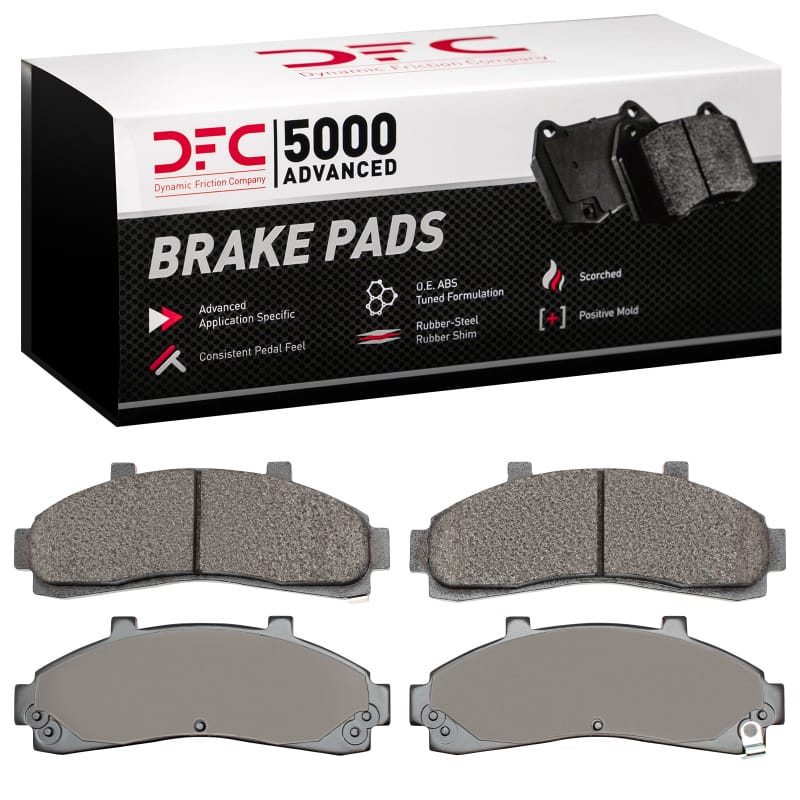 DFC — DFC 95-02 Ford Ranger (USA/Canada) Front 5000 Advanced Semi Metallic Brake Pads
DFC Brake Pad Set