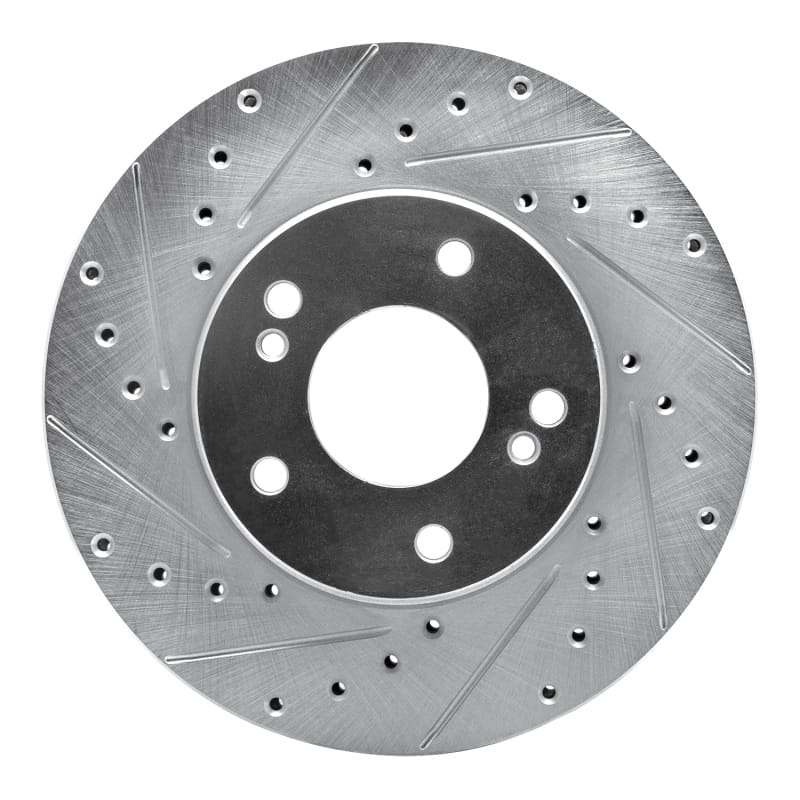 R1 Concepts — R1 90-97 Infiniti Q45 Front Left Drilled & Slotted Silver Brake Rotor
R1 Brake Rotor Drill