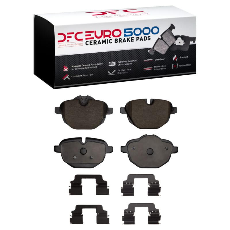 DFC — DFC 11-25 BMW 528i Rear Euro 5000 Ceramic Brake Pads and Hardware Kit
DFC EURO Pads + HW