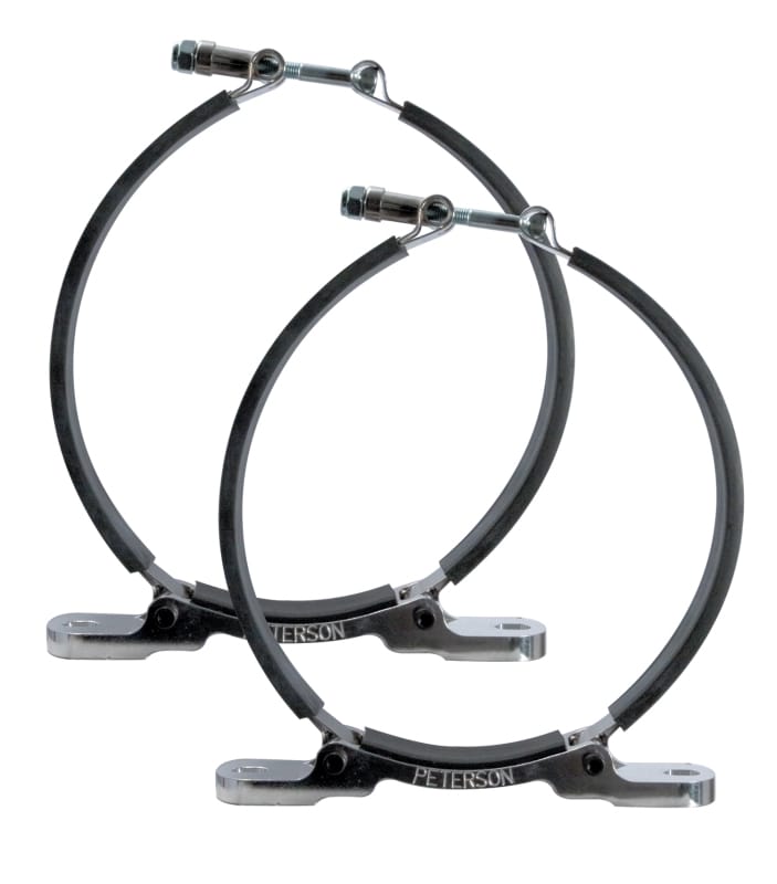 Peterson Fluid Systems — Peterson Fluid Systems 9in Tank Mount Brackets (Pair)
OIL TANK BRACKET