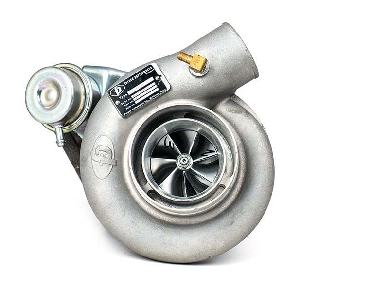 Forced Performance — Forced Performance DSM Flanged Vehicle Green UHF Turbocharger 84mm CH8CM Turbine Hsg Internal WG