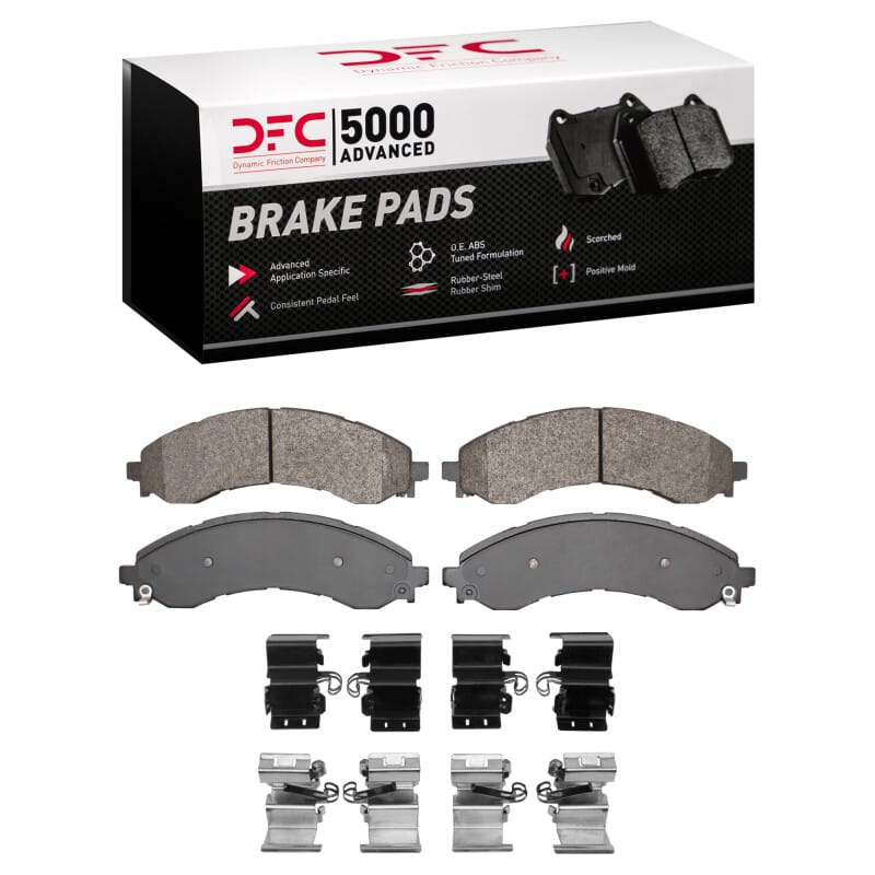 DFC — DFC 21-25 Chevrolet Express 4500 Front 5000 Advanced Semi Metallic Brake Pads and Hardware Kit
