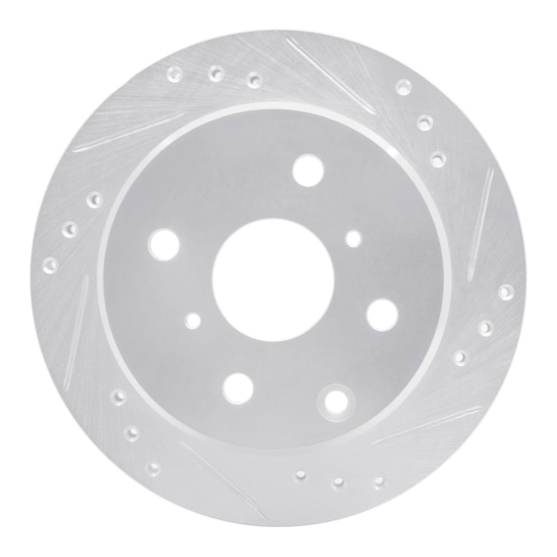 R1 Concepts — R1 82-85 Toyota Celica Rear Right Drilled & Slotted Silver Brake Rotor
R1 Brake Rotor Drill