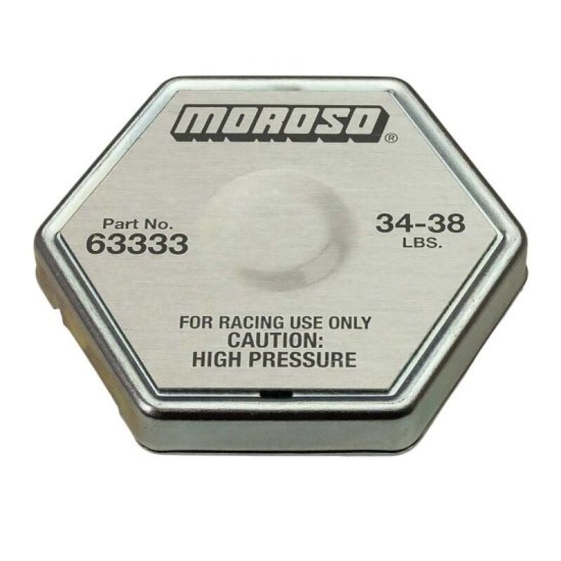 Moroso — Moroso Racing Radiator Cap - 34-38 PSI