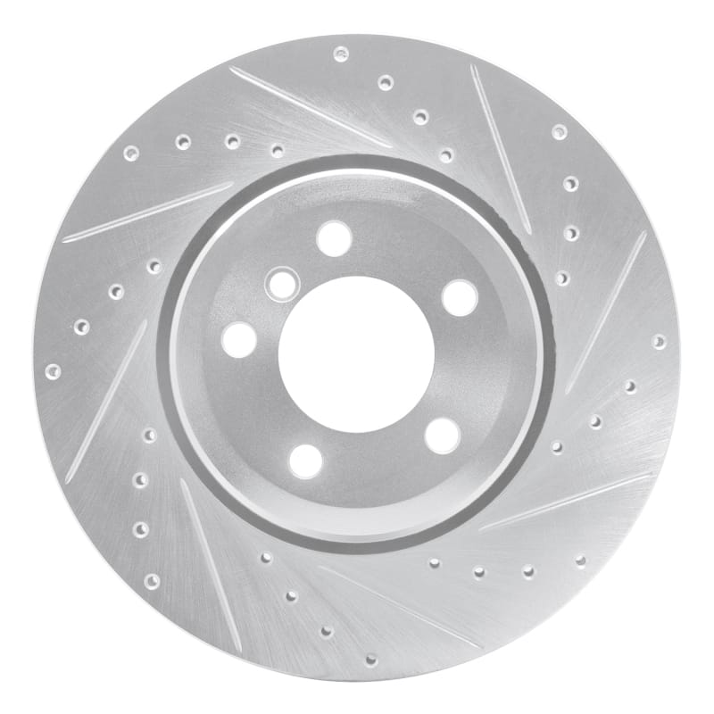 R1 Concepts — R1 02-05 BMW 760I Rear Right Drilled & Slotted Silver Brake Rotor
R1 Brake Rotor Drill