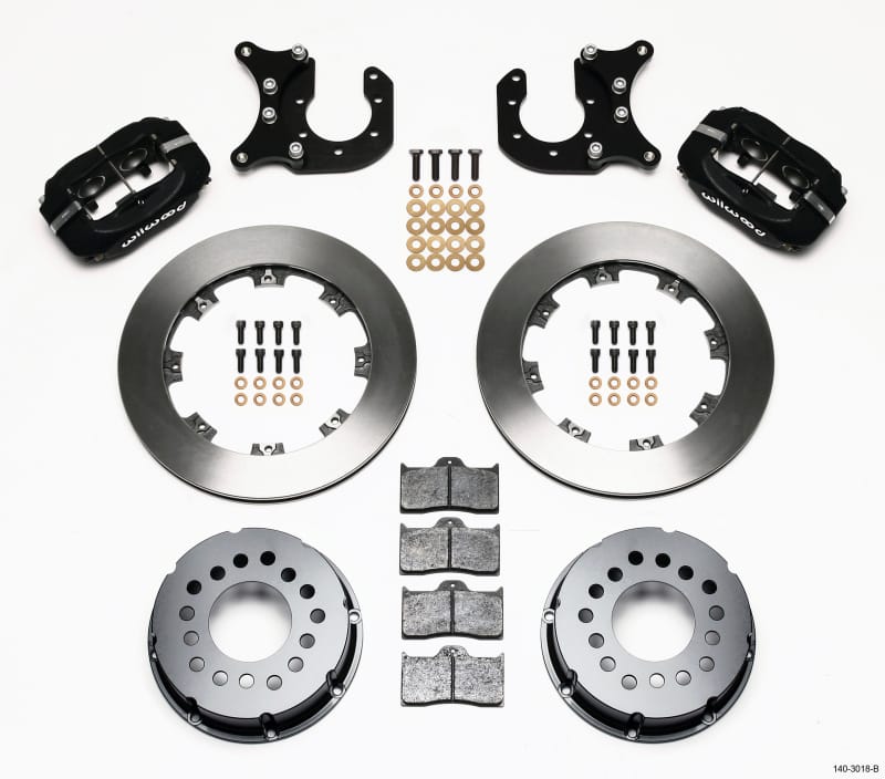 Wilwood — Wilwood Forged Dynalite P/S Rear Kit Ford 8.8 w/2.5in Offset-5 Lug
BRAKE KIT