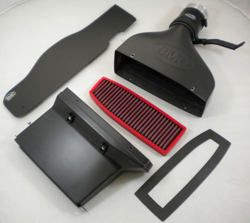 BMC — BMC 12-13 Audi A3 2.0 TFSI Flat Carbon Race Filter Stage 1 MID Kit