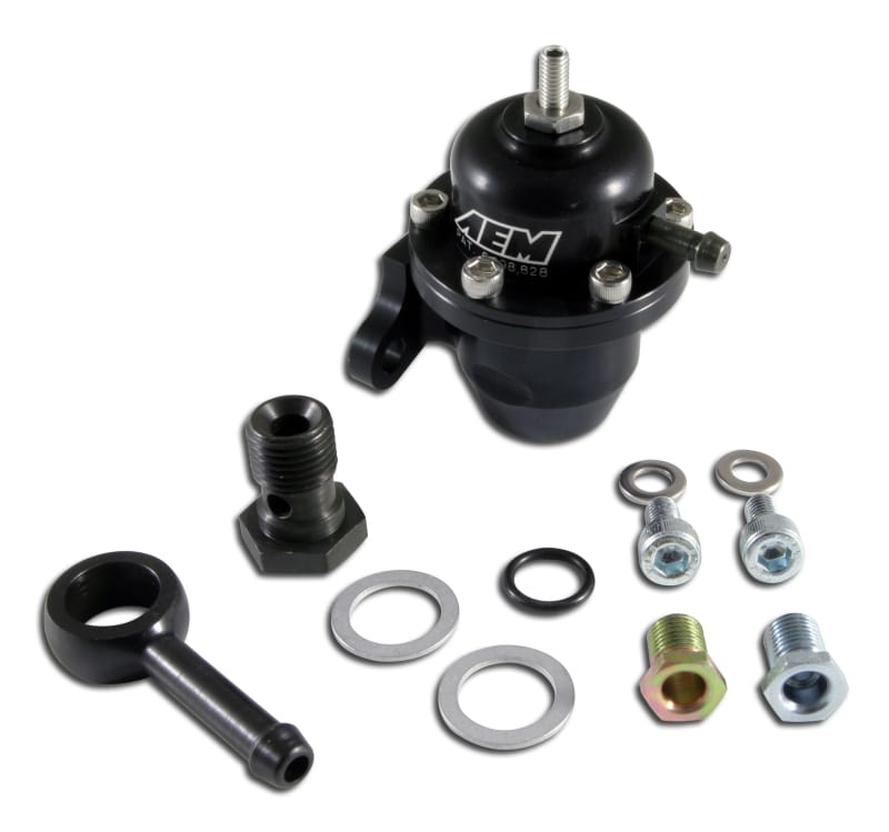 AEM — AEM 96-97 Acura CL / 94-97 Accord / 96-00 Civic Ex Black Adjustable Fuel Pressure Regulator
Adj Fuel Press Reg
Adjustable Fuel