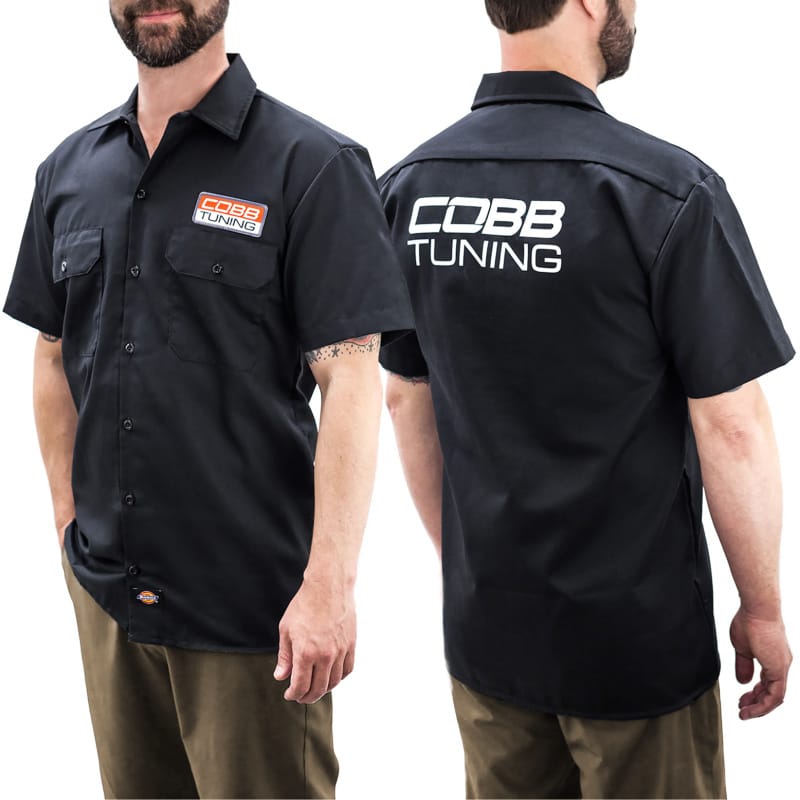 COBB — Cobb Dickies Work Shirt w/Embroidered Patch - Large