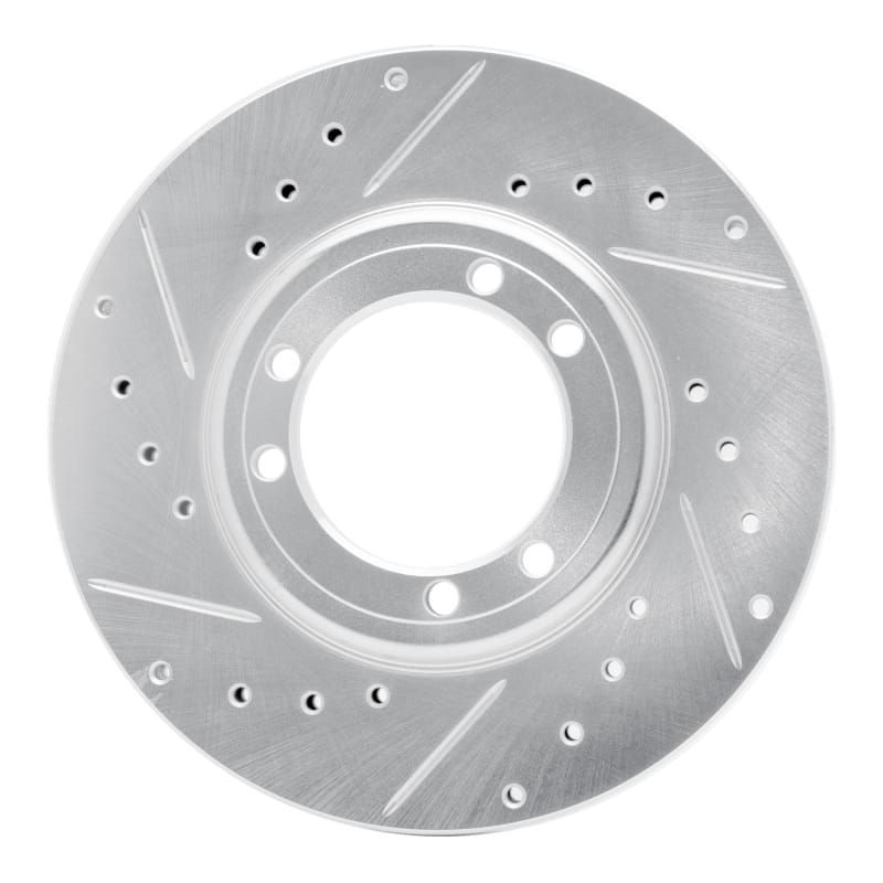 R1 Concepts — R1 92-04 Hummer H1 Front Left Rear Left Drilled & Slotted Silver Brake Rotor
R1 Brake Rotor Drill