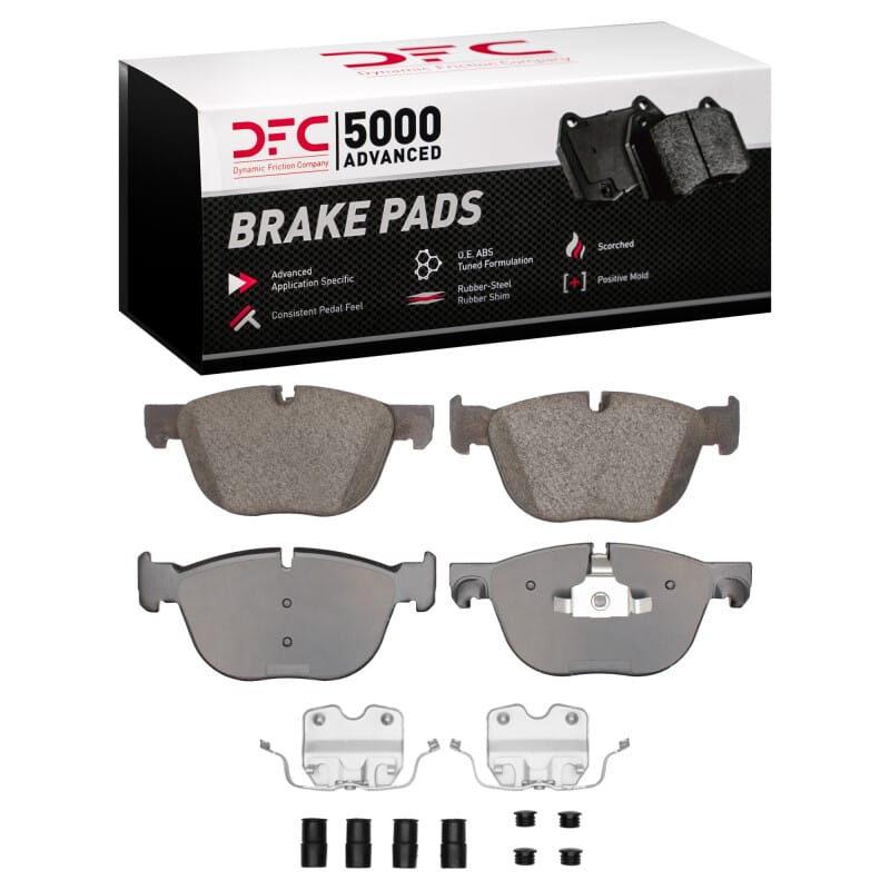 DFC — DFC 14-19 BMW X5 Front 5000 Advanced Ceramic Brake Pads and Hardware Kit
DFC Brake Pad Set