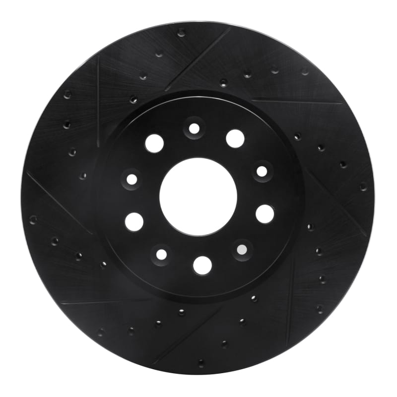 R1 Concepts — R1 14-20 Cadillac CTS Front Left Drilled & Slotted Black Brake Rotor
R1 Brake Rotor Drill