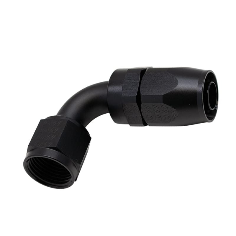 DeatschWerks — DeatschWerks 10AN Female Swivel 90-Degree Hose End CPE - Anodized Matte Black
Lines & Fittings