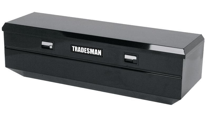 Tradesman — Tradesman Steel Flush Mount Truck Tool Box (48in.) - Black