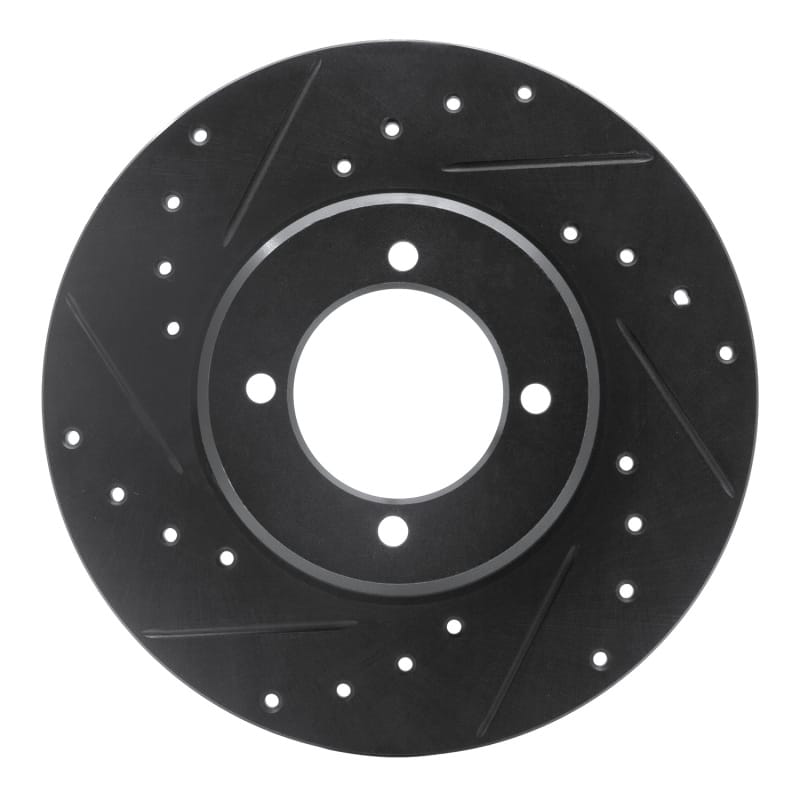 R1 Concepts — R1 72-82 Toyota CORONA Front Left Drilled & Slotted Black Brake Rotor
R1 Brake Rotor Drill