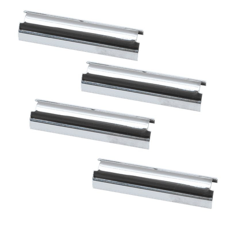 S&S Cycle — S&S Cycle 2.800in Pushrod Cover Keeper Set - Chrome
