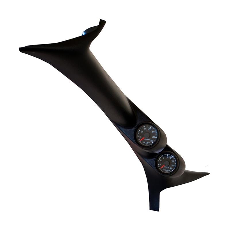 AutoMeter — DIESEL GAUGE KIT,A-PILLAR,FORD 99-07,BOOST/EGT,35PSI/1600 Degrees F,FACT. MATCH