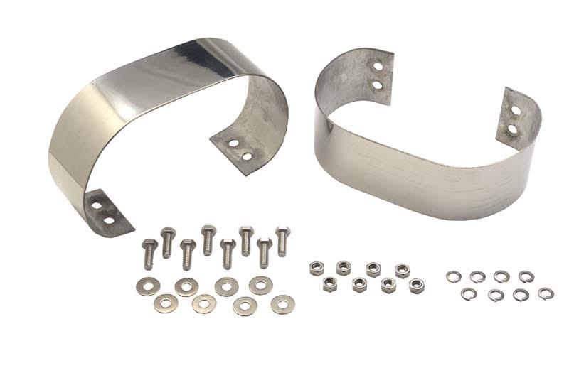 Kentrol — Kentrol 76-95 Jeep CJ/Wrangler YJ Bumperettes Pair - Polished Silver