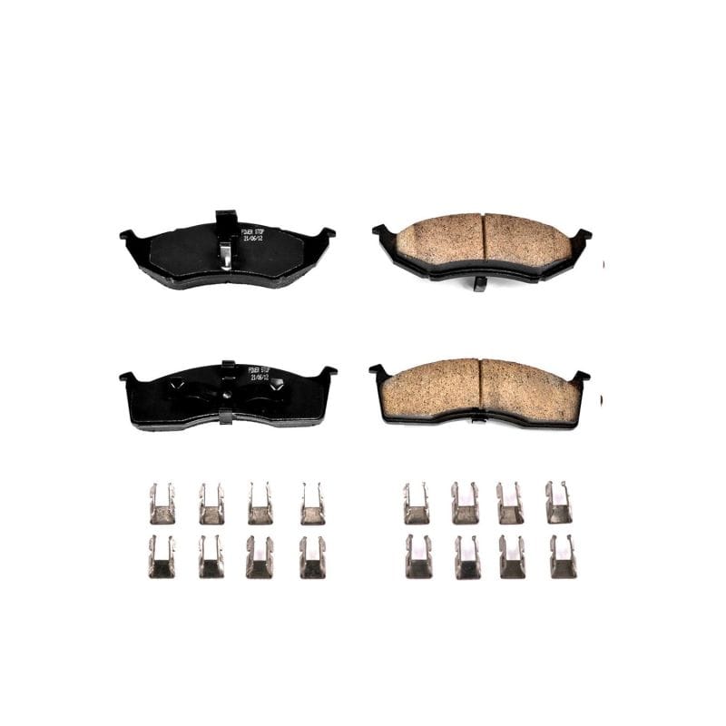 PowerStop — Power Stop 99-04 Chrysler 300M Front Z17 Evolution Ceramic Brake Pads w/Hardware
Z17 Brake Pads
