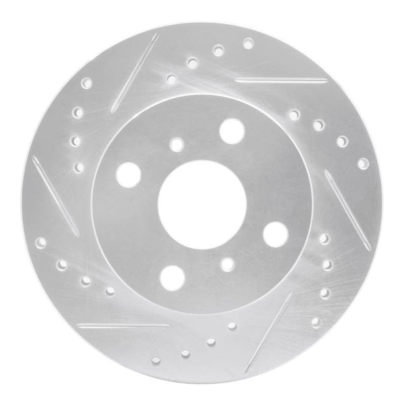 R1 Concepts — R1 91-99 Toyota Tercel Front Left Drilled & Slotted Silver Brake Rotor
R1 Brake Rotor Drill