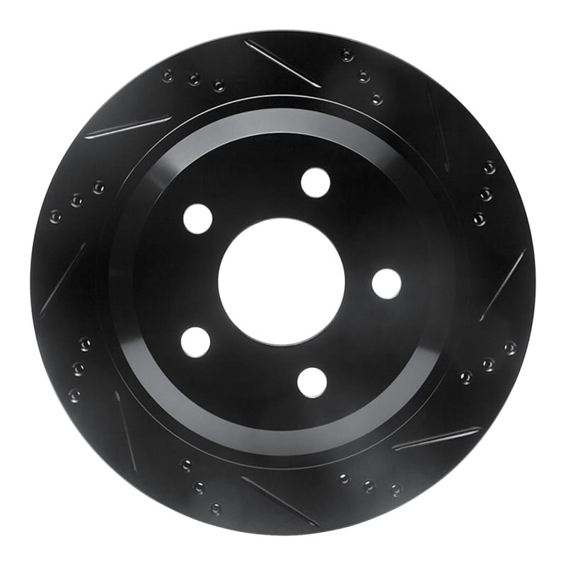 R1 Concepts — R1 98-02 Chevrolet Camaro Rear Right Drilled & Slotted Black Brake Rotor
R1 Brake Rotor Drill