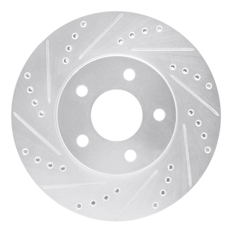 R1 Concepts — R1 07-10 Chevrolet COBALT Front Left Drilled & Slotted Silver Brake Rotor
R1 Brake Rotor Drill