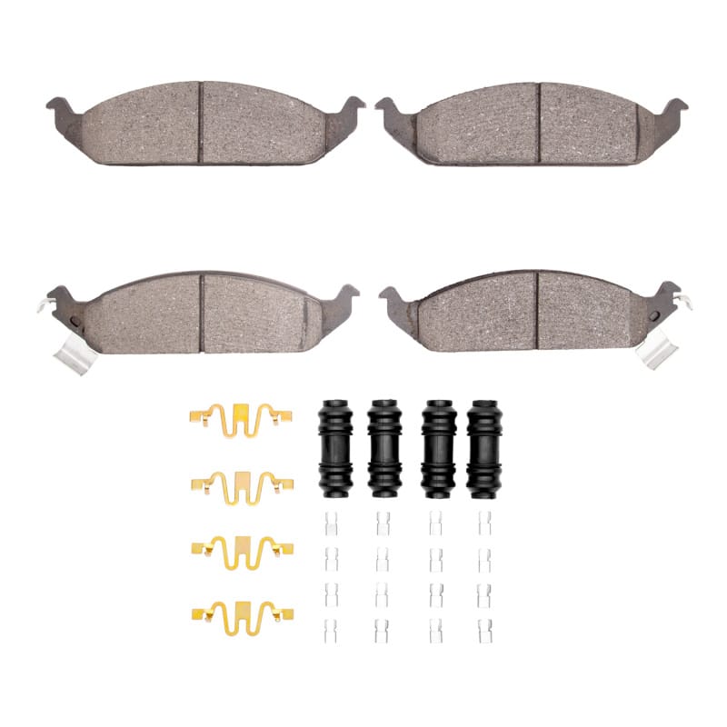 DFC — DFC 95-00 Chrysler Cirrus Front 4000 HybriDynamic Brake Pads and Hardware Kit
DFC Brake Pad Set