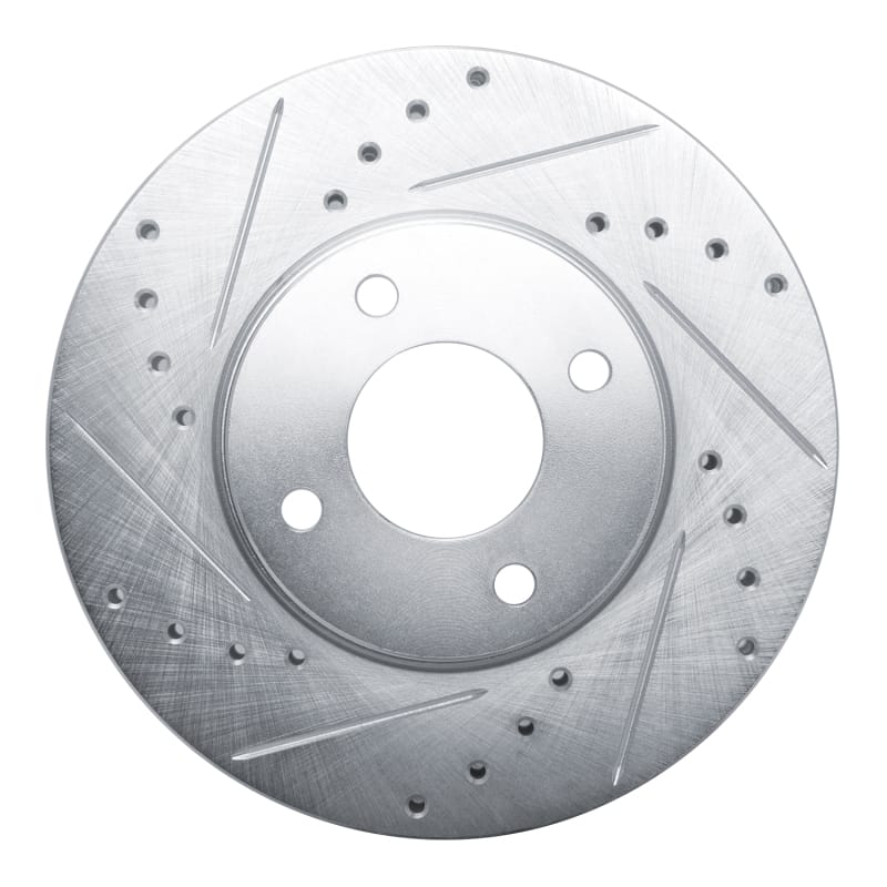 R1 Concepts — R1 17-25 Nissan Versa Front Left Drilled & Slotted Silver Brake Rotor
R1 Brake Rotor Drill