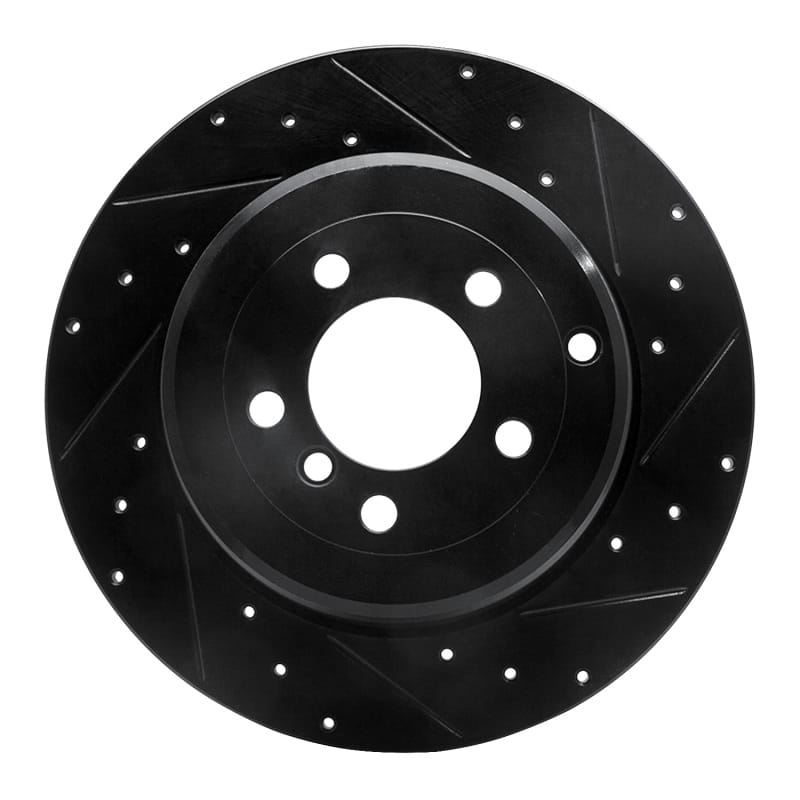 R1 Concepts — R1 03-05 Land Rover Range Rover Rear Right Drilled & Slotted Black Brake Rotor
R1 Brake Rotor Drill