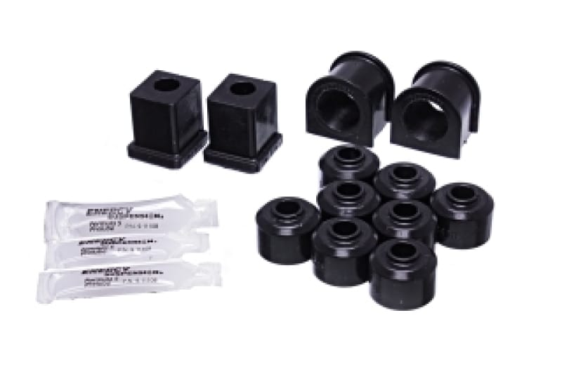 Energy Suspension — Energy Suspension Polaris RZR 800/800S Front and Rear Sway Bar Bushings - w/ End Links - Black