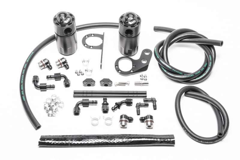 Radium Engineering — Radium 2017+ Honda Civic Type-R Fluid Lock Dual Catch Can Kit