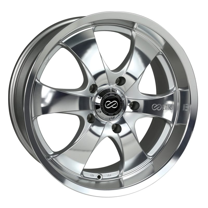 Enkei — Enkei M6 Universal Truck & SUV 18x8.5 30mm Offset 6x135 Bolt Pattern 87mm Bore Mirror Finish Wheel