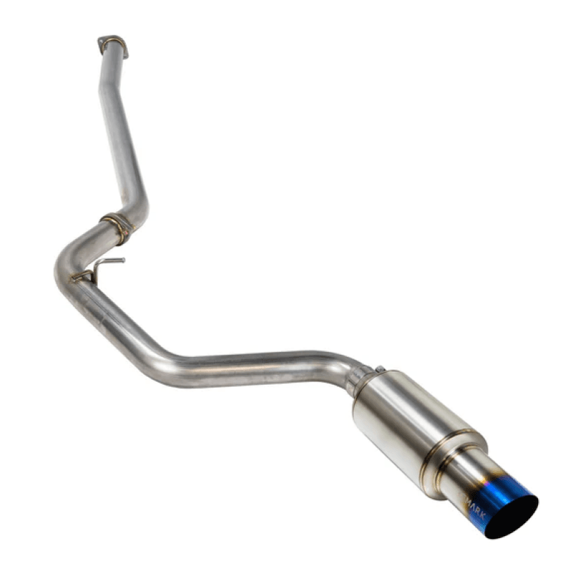 Remark — Remark 08-14 Subaru WRX / STI Hatch Cat-Back Exhaust R1 Spec Single Exit Titanium