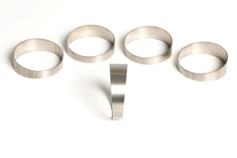 Ticon — Ticon Industries 1-7/8in 45 Degree 2.82in CLR Tight Radius 1mm Wall Titanium Pie Cuts - 5pk