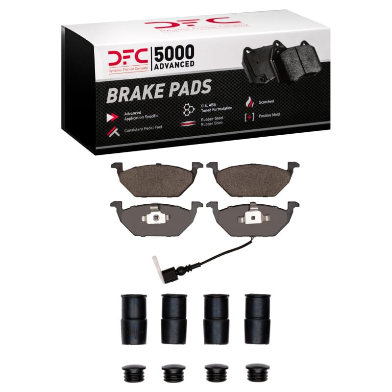 DFC — DFC 99-10 Volkswagen Golf Front 5000 Advanced Ceramic Brake Pads and Hardware Kit
DFC Brake Pad Set