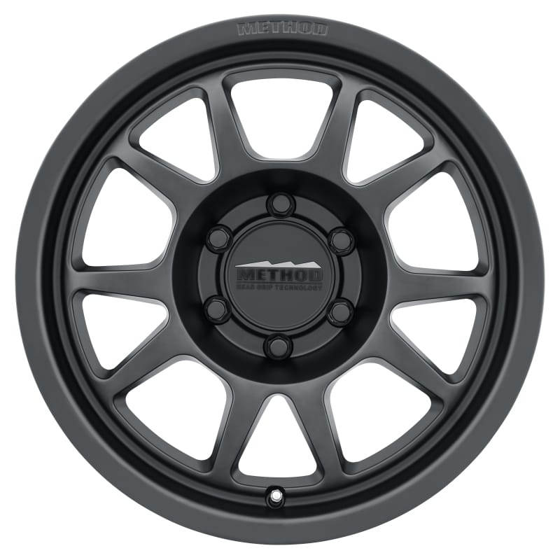 Method Wheels — Method MR702 16x8 0mm Offset 6x5.5 106.25mm CB Matte Black Wheel