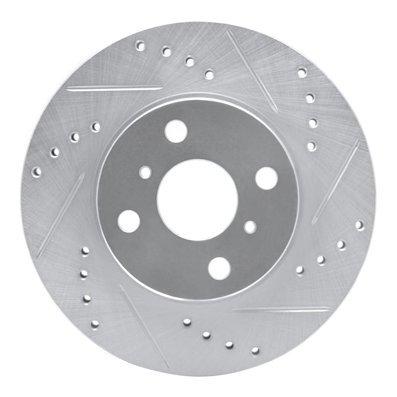 R1 Concepts — R1 00-05 Toyota Echo Front Left Drilled & Slotted Silver Brake Rotor
R1 Brake Rotor Drill