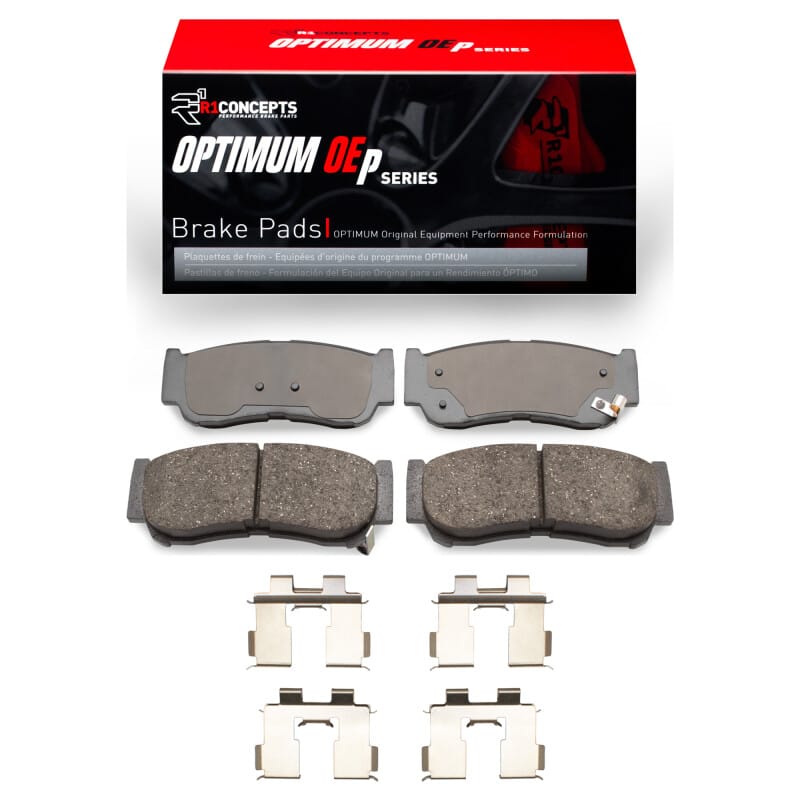 R1 Concepts — R1 07-09 Hyundai Santa Fe Rear Optimum OE Pads & Hardware Kit
R1 Optimum Oe Pads a