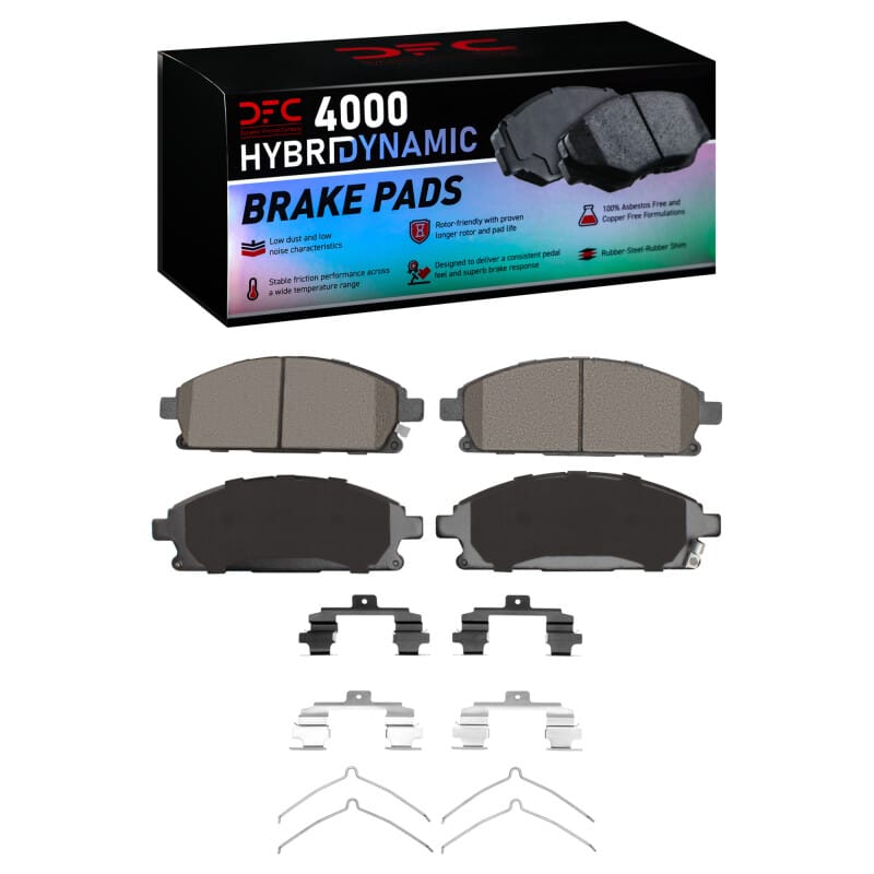 DFC — DFC 02-17 Acura MDX Front 4000 HybriDynamic Brake Pads and Hardware Kit
DFC Brake Pad Set