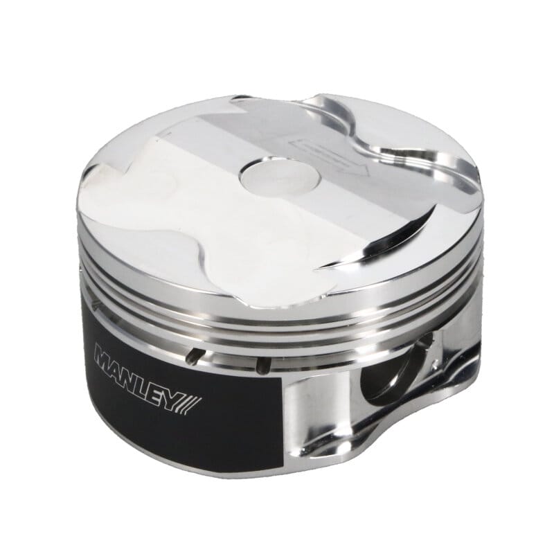Manley Performance — Manley 2018+ Ford Coyote 5.0L 6.75cc Dish 3.667in Bore 12:1 CR 22mm Pin Platinum Pistons
Piston Set