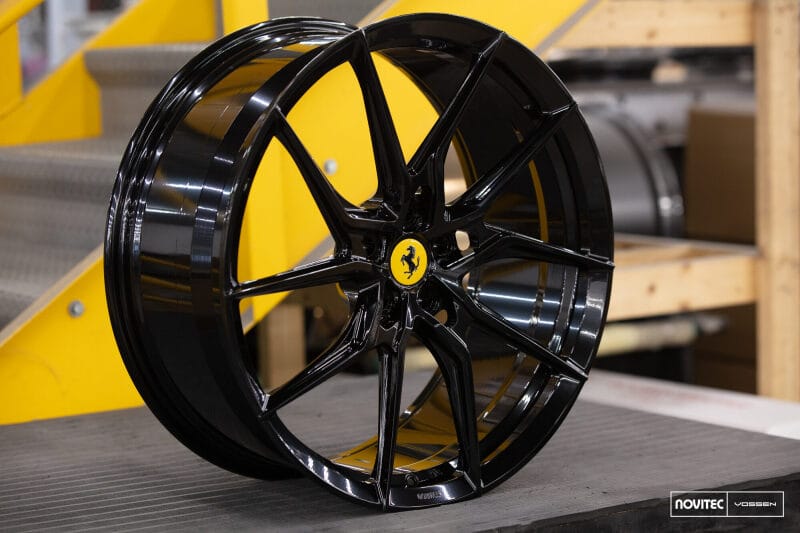 Vossen — Vossen x Novitec NF8 21x10 - 5x114.3 BP - ET32 - Gloss Black Ferrari 812 Superfast/GTS Front Wheel