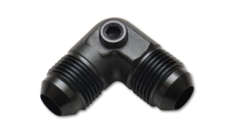 Vibrant — Vibrant -6AN to -6AN Male 90 Degree Union Adapter Fitting with 1/8in NPT Port
6AN90Union1/8"NPTPrt
-6ANMal90Deg1/8"Port
AN Fitting