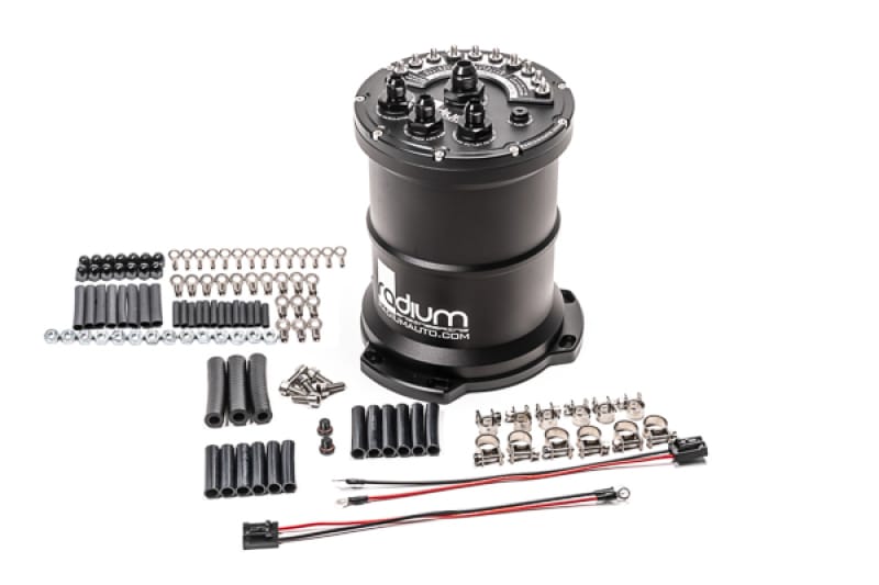 Radium Engineering — Radium Multi-Pump Fuel Surge Tank Fits Walbro GSS342 / AEM 50-1200 / DW4 (Pumps Not Included)
MPFST