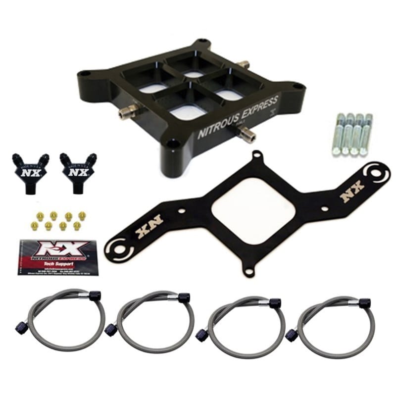 Nitrous Express — Nitrous Express 4150 Crossbar Nitrous Plate Conversion Stage 6
Injector Plate
N2OSys